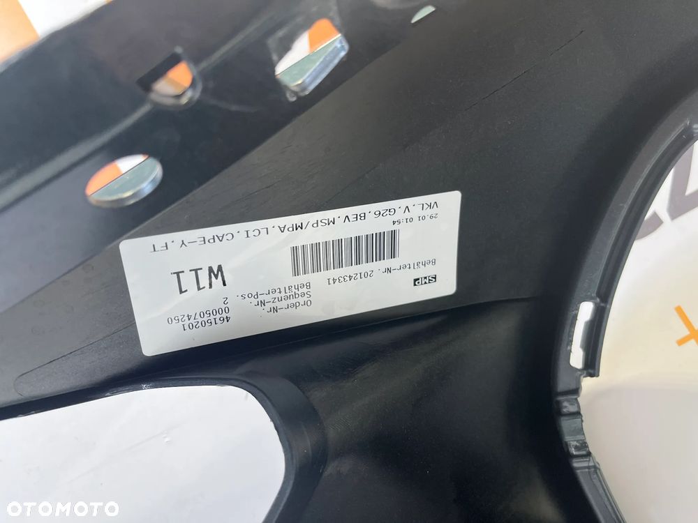 BMW 4 G26 GRAN COUPE M-pakiet ZDERZAK PRZEDNI PRZÓD 9881896 - 6