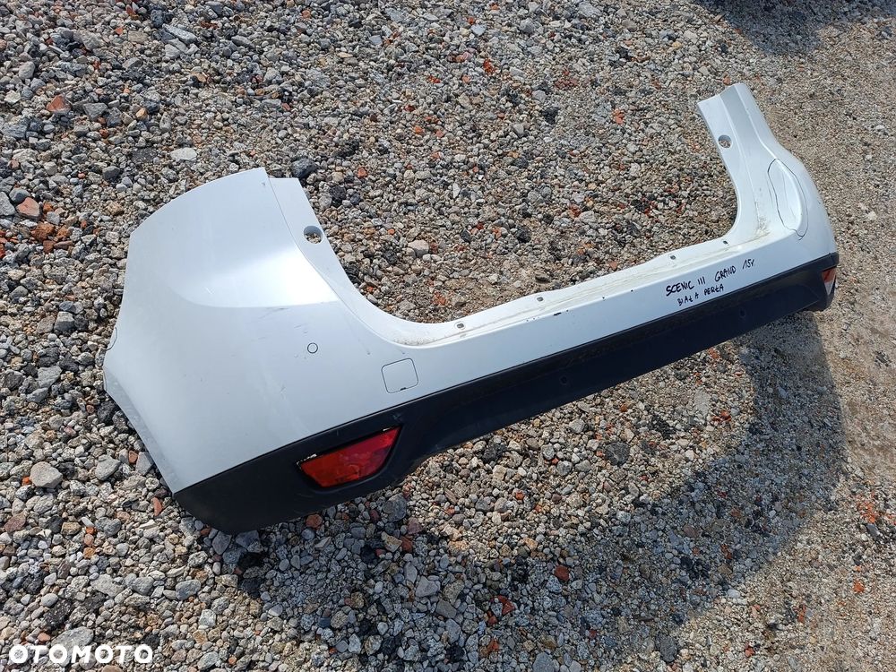 ZDERZAK TYŁ TYLNY 4X PDC RENAULT SCENIC III GRAND - 4