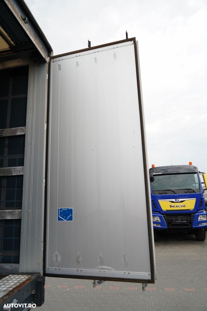Schmitz Cargobull / CORTINĂ / MEGA / PUNȚĂ RIDICATĂ / PUNȚI SAF / ACOPERIȘ RIDICAT / PRELATĂ ARMATĂ - 16