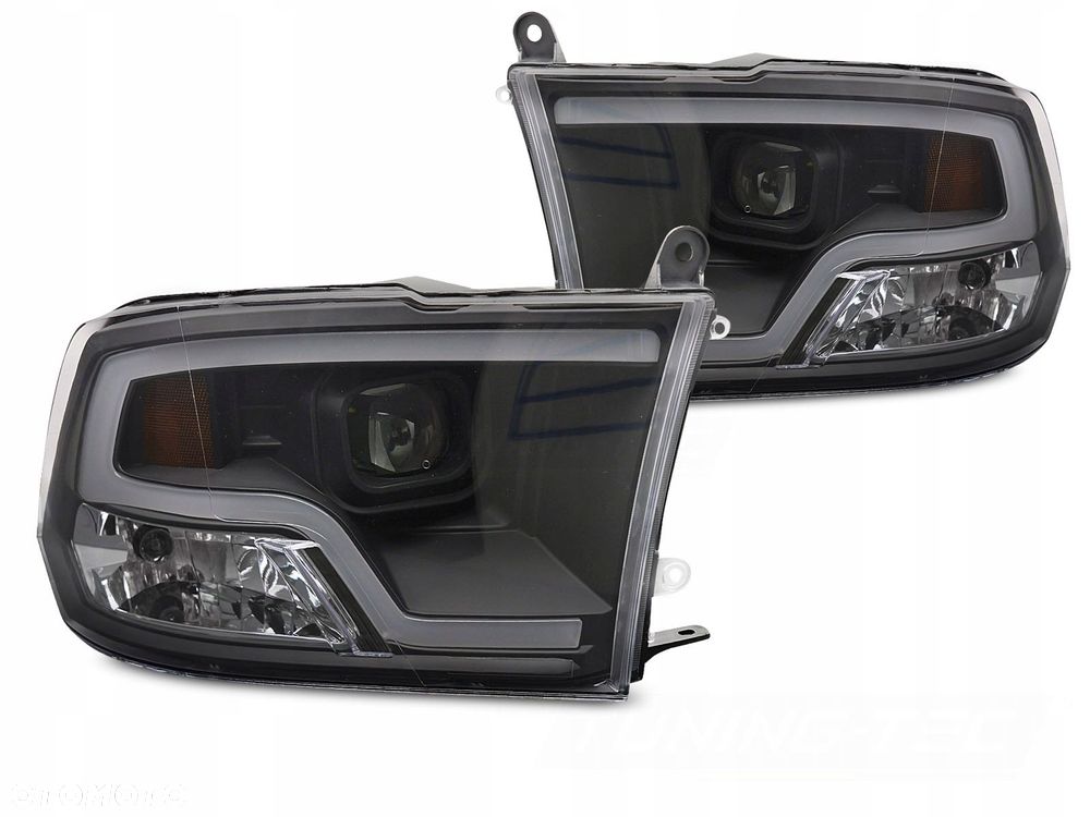 Reflektor Lampa L+R LED Europa Soczewka h7 Dodge Ram IV 4 2008-2024 Classic - 7