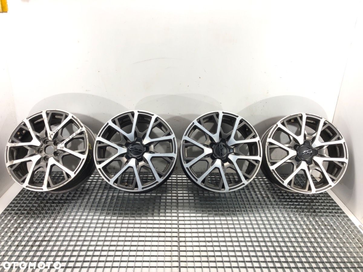 FELGI ALUMINIOWE KOMPLET 18 7J 5X110 ET40 ŚRODEK CENTR. 65 - 1303.00 PLN - FIAT 500X (334_) 2014 - - 1