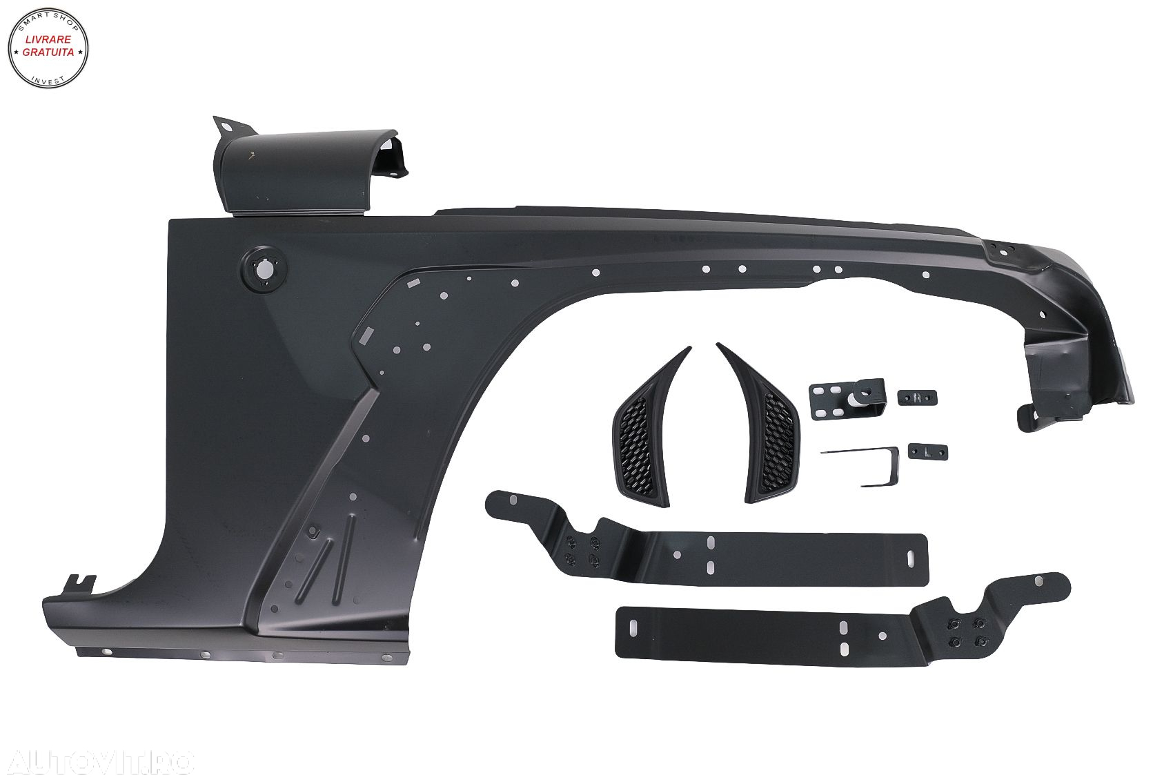 Aripi Fata Jeep Wrangler Rubicon JK (2007-2017) JL 2018+ Look- livrare gratuita - 2