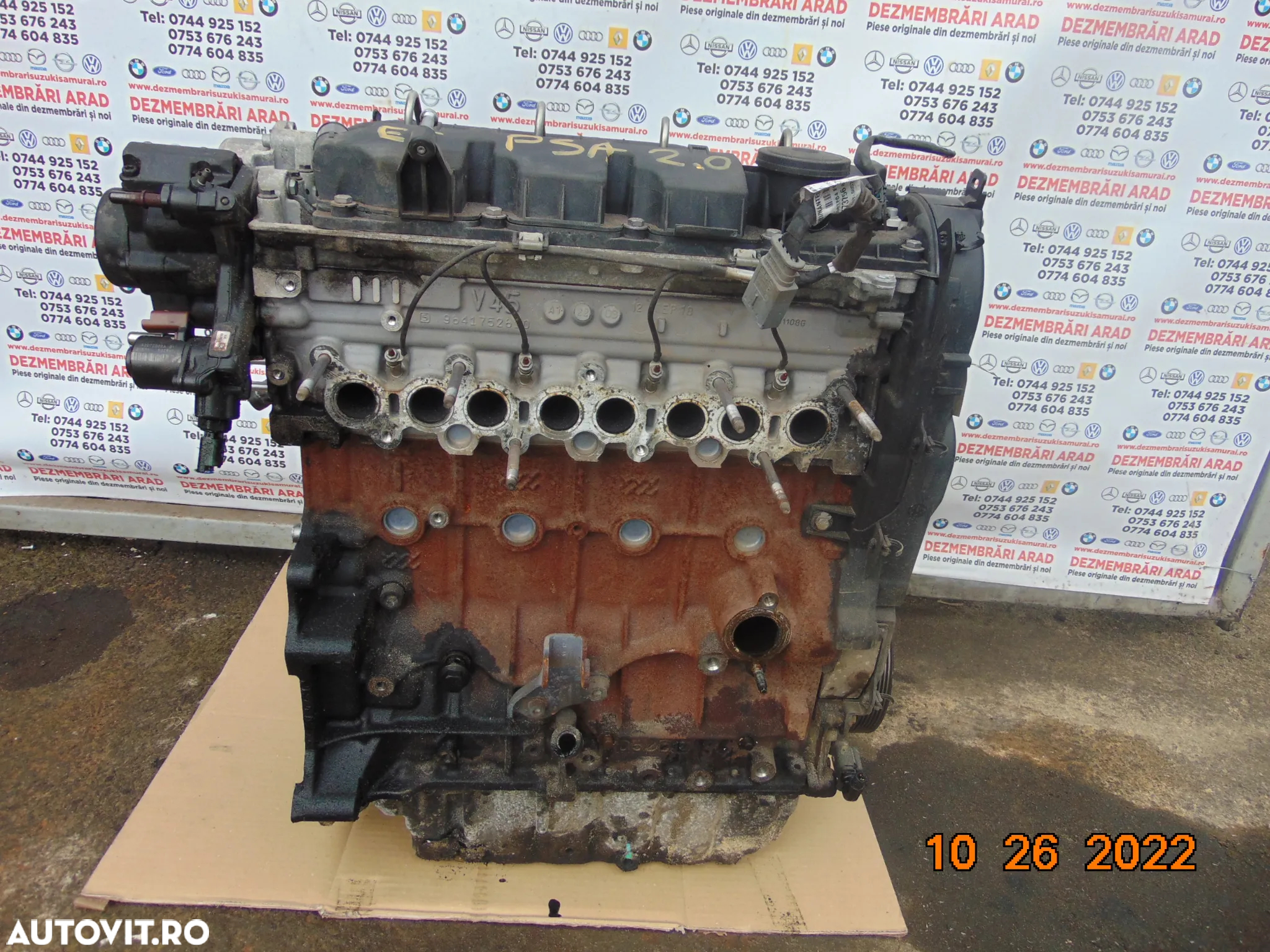 Motor Peugeot 2.0 euro 5 508 3008 5008 Citroen C5 C4 2.0 hdi rh01 Ford Kuga Mondeo mk4 Focus 3 expe - 3