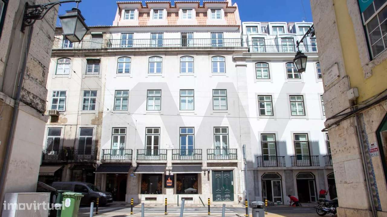 Penthouse Única T4 com Terraço 74m2 na Baixa de Lisboa - Grande imagem: 2/44