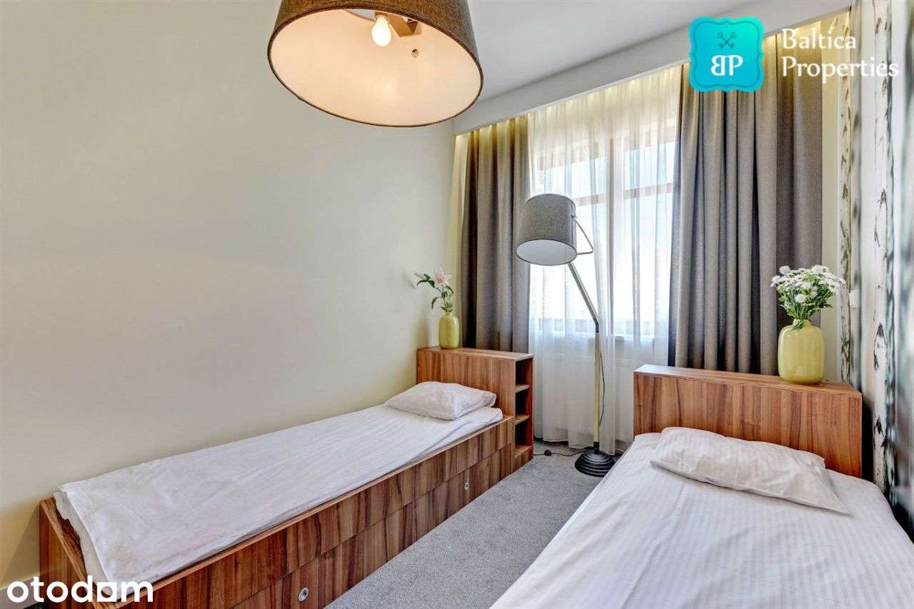 Elegancki apartament 100m od plaży Jelitkowo + gar