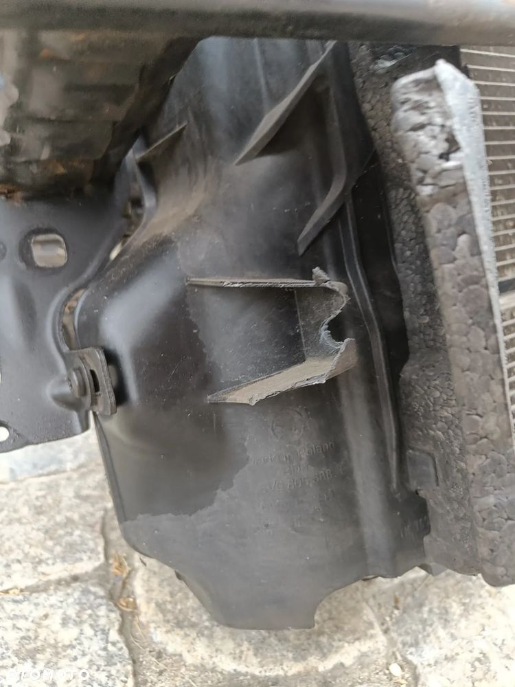 Pas Przedni Wzmocnienie Skoda Fabia 3 III 1.4 TDI Chłodnice Wentylator - 12