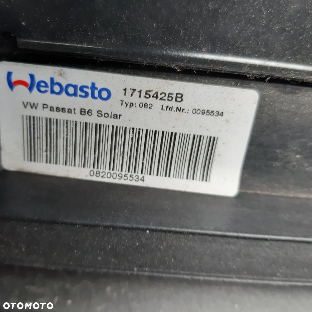 Szyberdach Solardach Passat B6 3C0877041A - 8