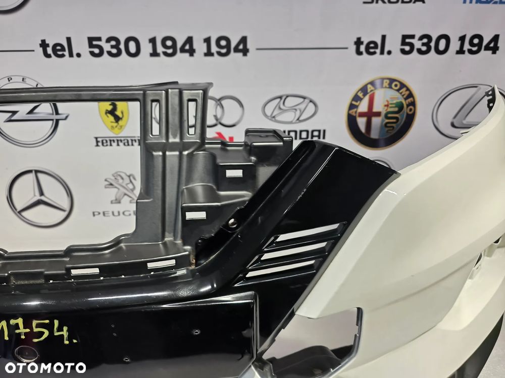 NISSAN QASHQAI II LIFT 17- ZDERZAK PRZEDNI PRZÓD BIAŁY NA SPRYSKI + LISTWA POD GRILL , NR 62022HV00H , NR AUKCJI NZ1754 - 9