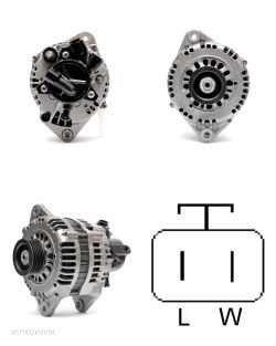 JA1521 ALTERNATOR OPEL ISUZU Meriva 1.7 DTI HITACHI - 2