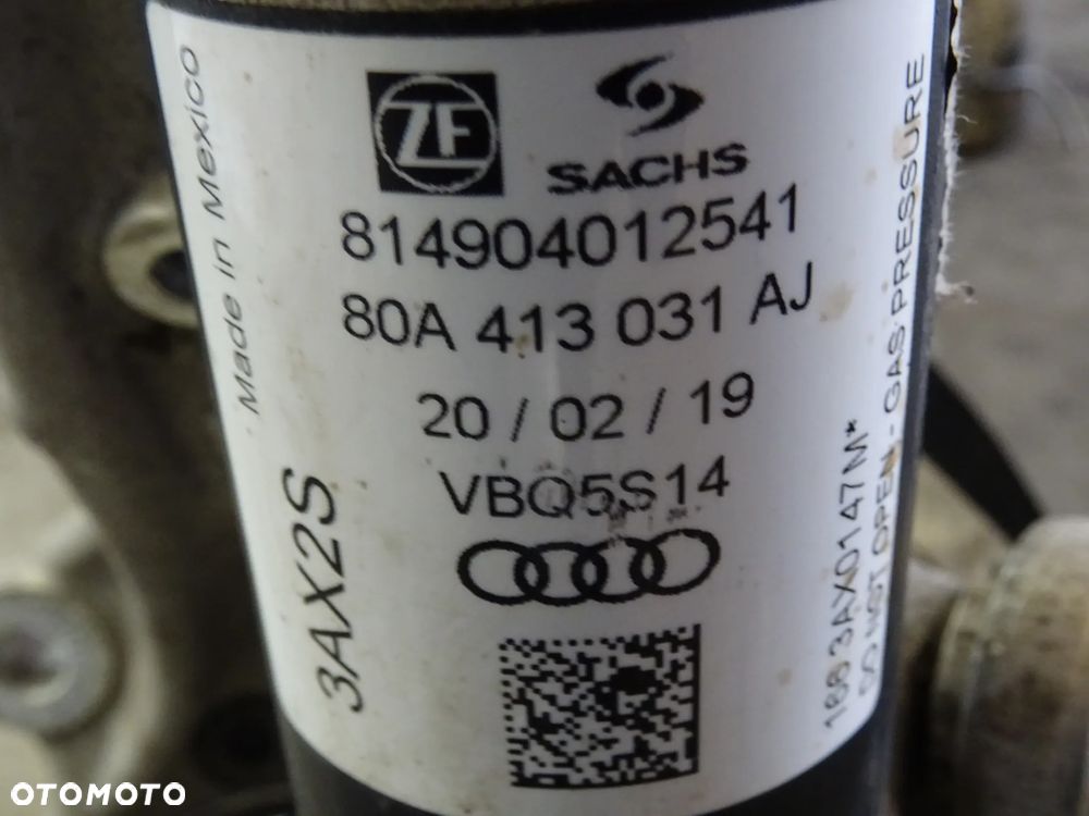 80A407559 80A413031AJ zwrotnica lewa  amortyzator piasta wahacz Audi Q5 80A FY czesci - 3