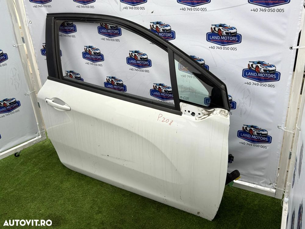 USA PORTIERA DREAPTA PEUGEOT 208 2015 1.0 BENZINA COD OEM 9805822480 / HATCHBACK 3 USI 2012-2019 - 4