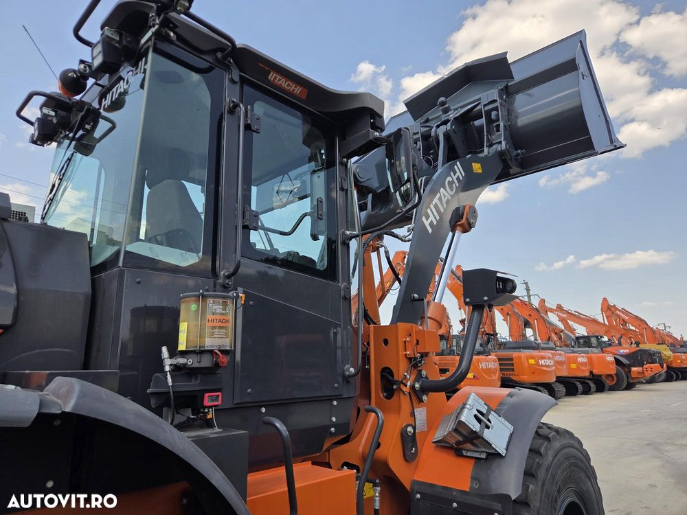 Hitachi ZW180-7, 2022, 3.650h, 13.294km rulati, CUPLA RAPIDA, cupa 3mc, Camera spate si laterale, cantar, gresare automata, Michelin 80% ok, consum mediu 8,9l/h, circ hidr suplm, masa operationala 18t,CA NOU-posibilitate leasing 4 ani-PROMOTIE 99.900 EUR+Tva - 26