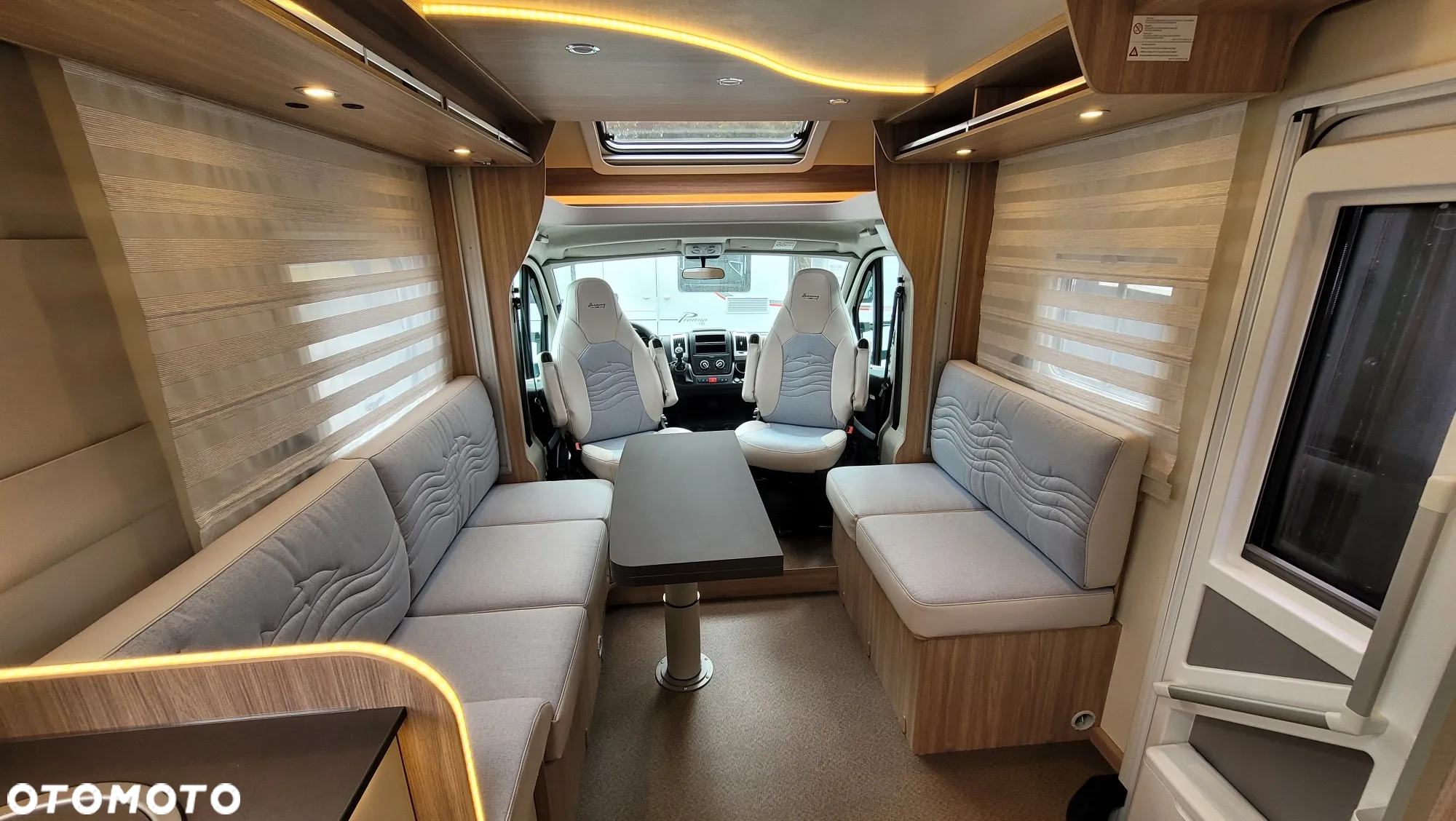 Burstner Delfin T 680 G | wersja HARMONY LINE | MAX DOPOSAŻONY | klimatyzacja stacjonarna, markiza, bagażnik rowerowy, kamera, wersja zimowa - 10