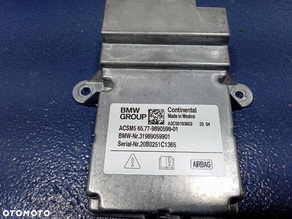 BMW X6 G06 G05 G07 DESKA ROZDZIELCZA PODUSZKI DO REGENERACJI EU - 6
