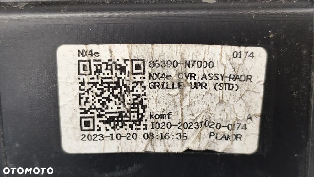 GRILL ATRAPA CHŁODNICY HYUNDAI TUCSON IV 4 2020- 86390N7000 - 10