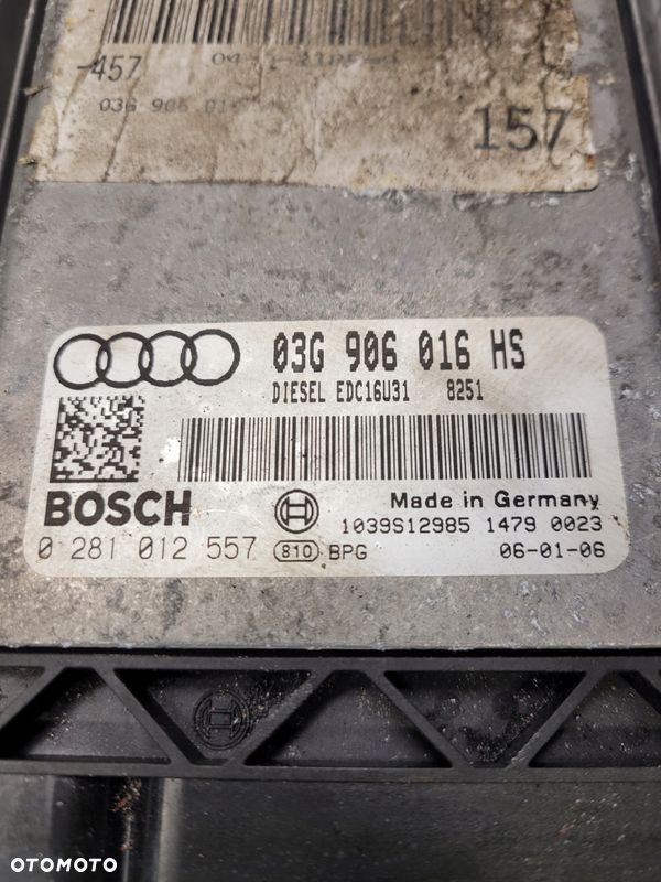 STEROWNIK KOMPUTER SILNIKA AUDI VW 03G906016HS - 2