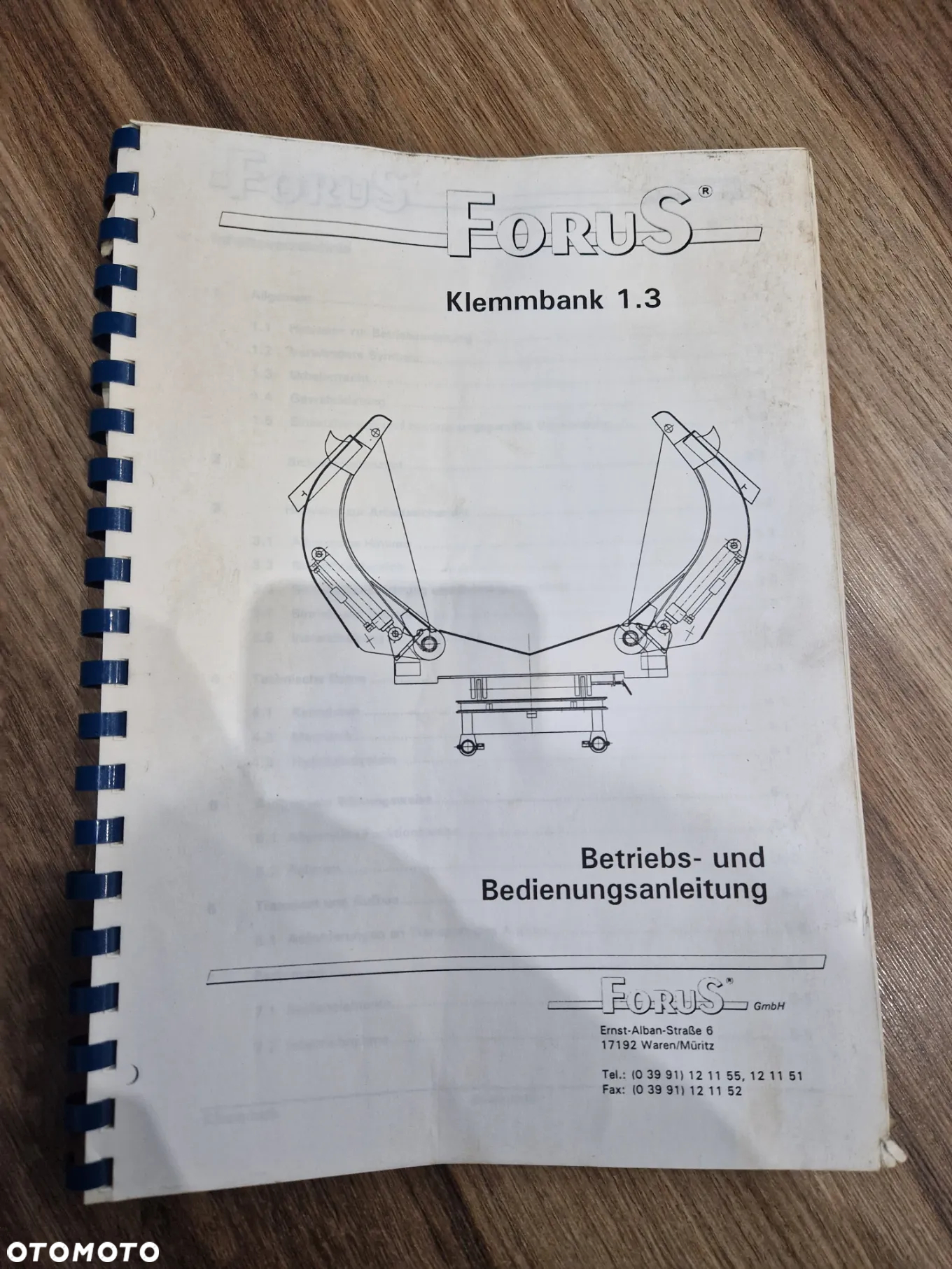 Klembank Forus 1.3 Timberjack John Deere - 2