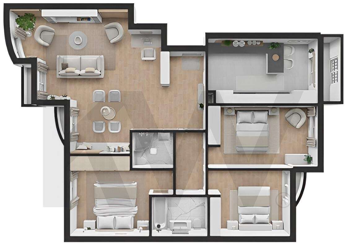 T3 Novo em Alenquer – Viva com conforto numa zona privilegiada! - Grande imagem: 3/14