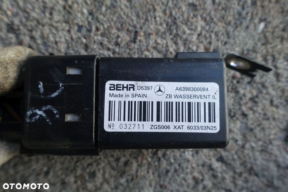 PRZEKAŹNIK POMPY ELEKTROZAWÓR POMPA WODY VITO 639 2.2CDI - 4