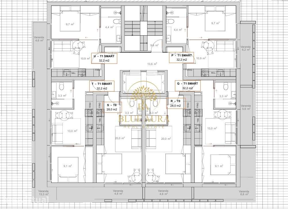Apartamento T1 Novo a escassos metros do Norte Shopping - Grande imagem: 3/9