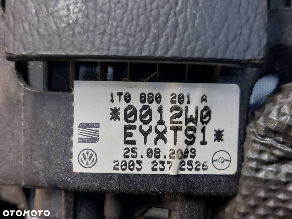 ZESTAW AIRBAG KOKPIT DESKA PASY PODUSZKI MODUŁ POLO IV 3D 6Q4857705J - 7