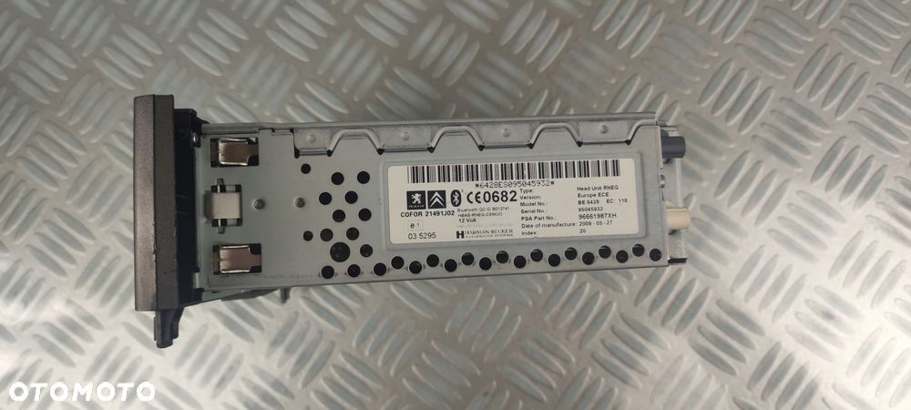 96661987XH radio fabryczne nawigacja CD GPS bluetooth PEUGEOT 308 T7 EUROPA - 7