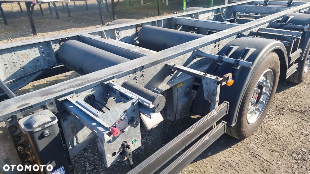 System Trailers 27.000zł netto TANDEM RAMA OCYNK BDF 7.45-7.80M 2017 ROK DHL DACHSER DPD DOLNY ZACZEP OPONY 385/55R22.5 ST.IDEALNY MOŻLIWOŚĆ TRANSPORTU - 6