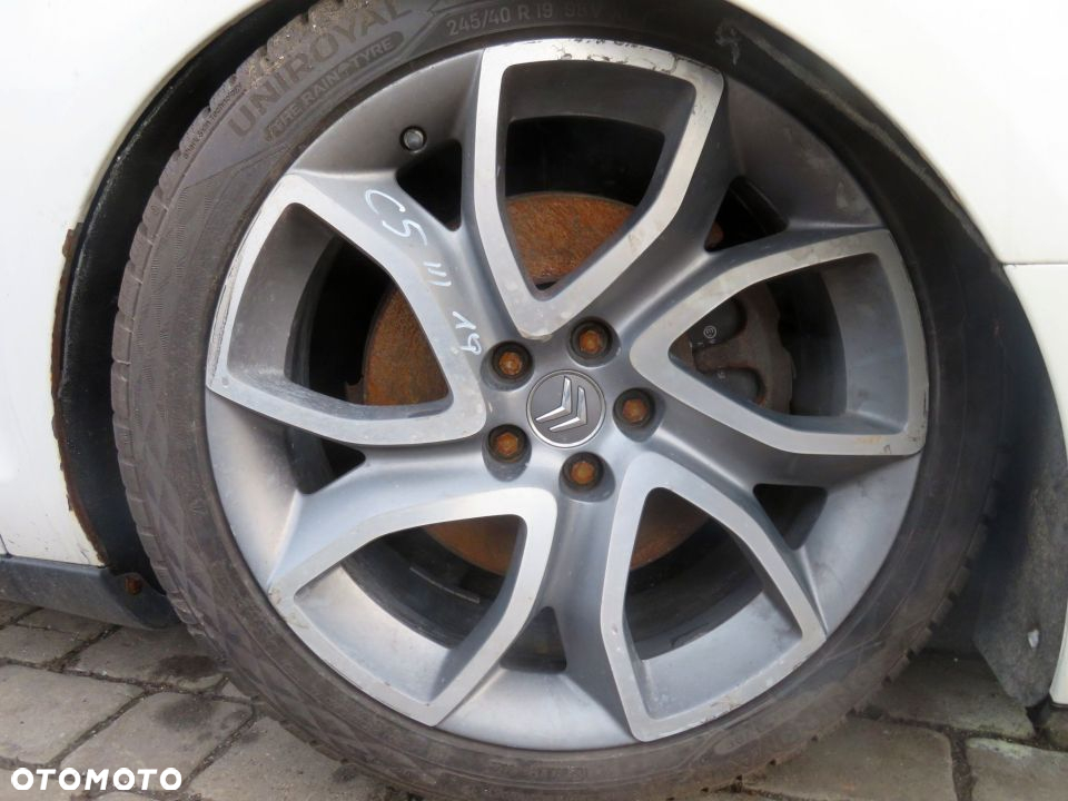 KOŁA FELGI ALUFELGI C5 III X7 OE UNIROYAL 245/40R19 2022 19 5x108 OE CITROEN 2008-2017 - 14