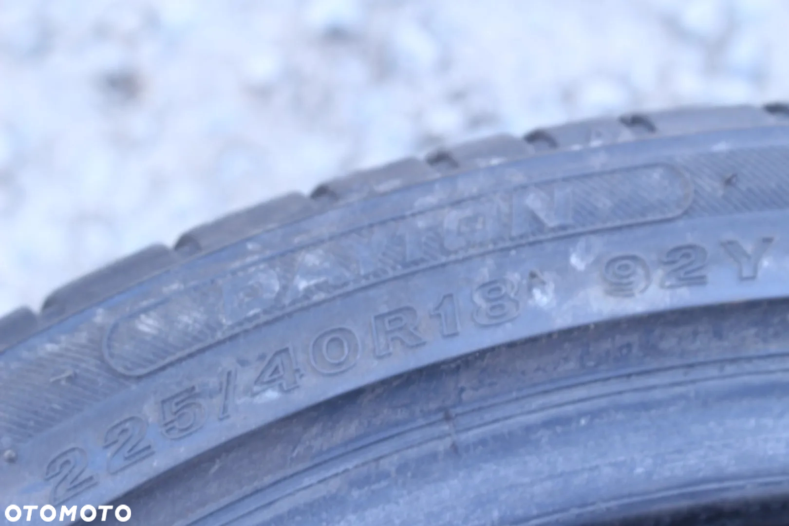 Opona Pojedyncza Dayton Touring 2 225/40 R18 7mm. 2020r. - 5