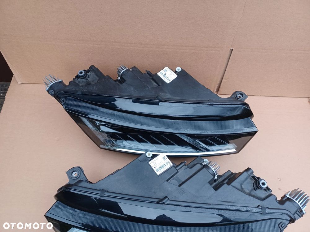 Full led przedni prawy lewy Skoda Octavia IV 4 lampa oryg 5E4 - 4