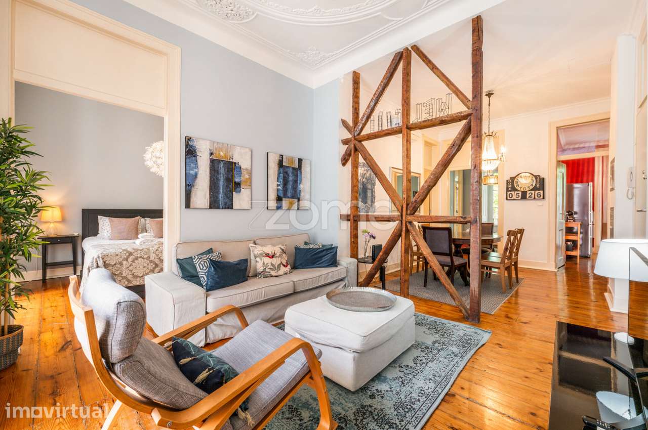 T3 com pátio privativo | Bairro Alto, Lisboa - Grande imagem: 3/40