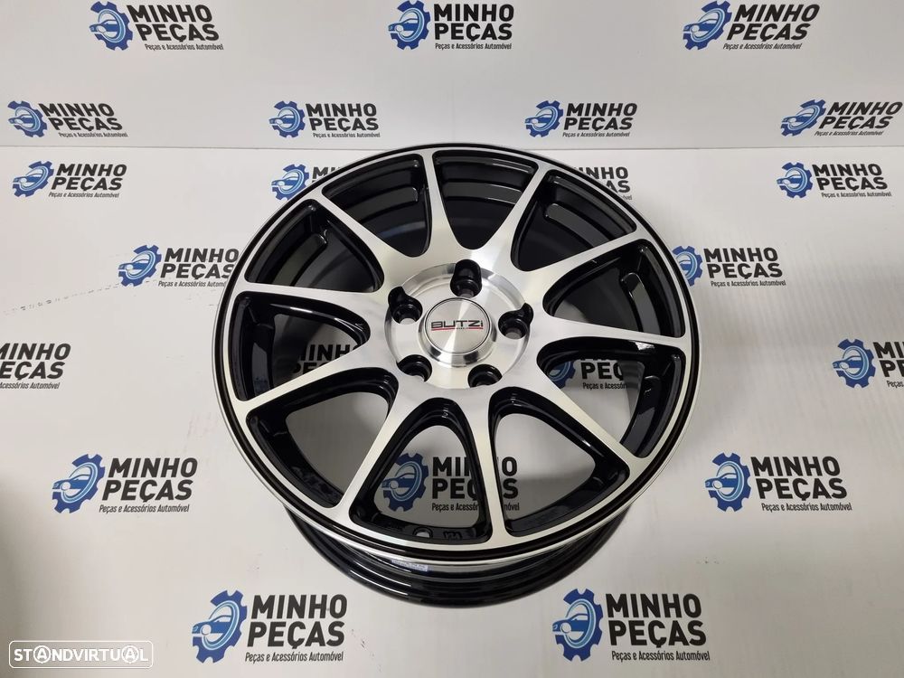Jantes BUTZI Acrab em 16 (5x112) Preto Polido - 7