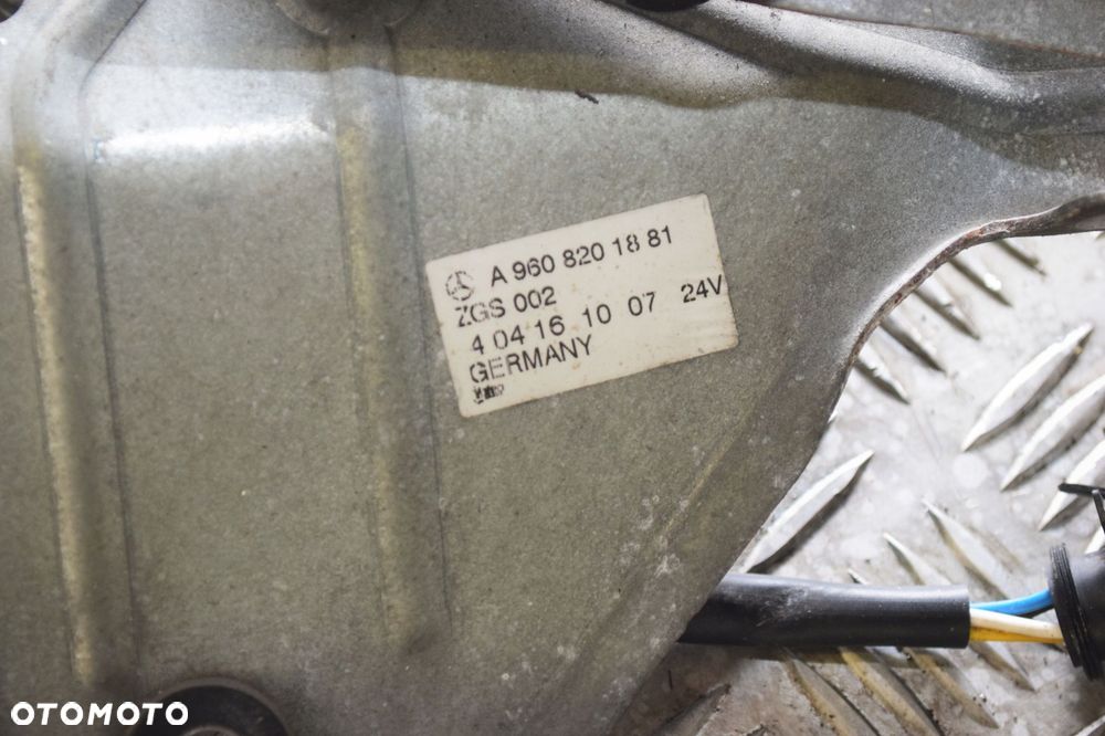 MECHANIZM WYCIERACZKI MERCEDES ACTROS MP4 EURO 6 - 3