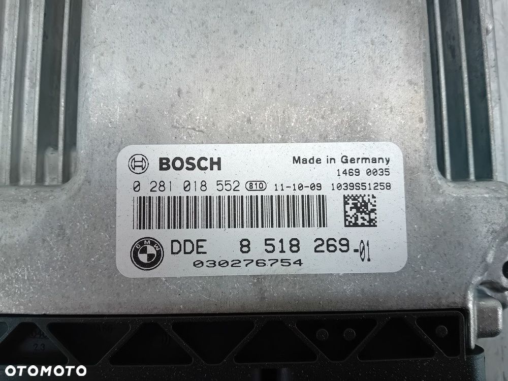 KOMPUTER, STEROWNIK BMW E91 8518269-01 0281018552 2.0 D - 7