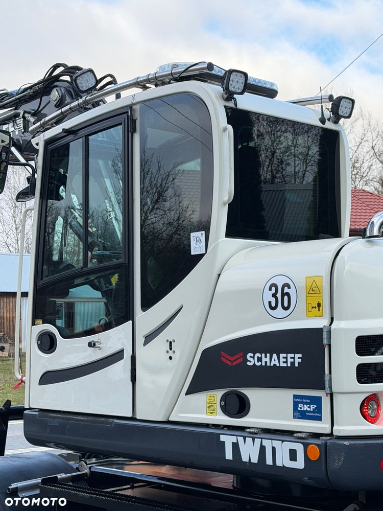 Schaeff TW110!! Terex TW110! Przyczepa! Idealny stan! [koparka kołowa] - 11