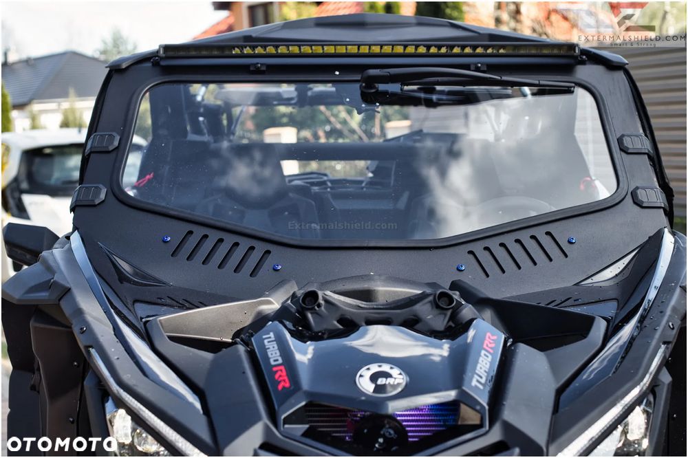 Can-am Maverick X3 szyba pełna wysoka szklana - 2