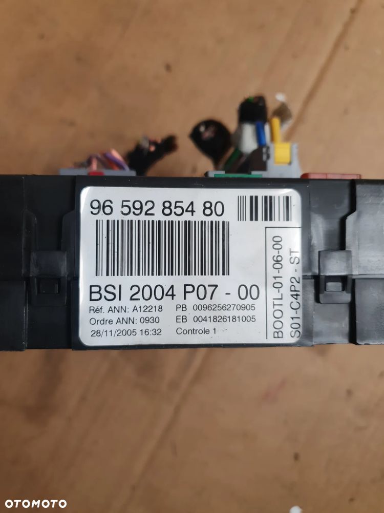 } BSI PEUGEOT / CITROEN nr 9659285480 - 4