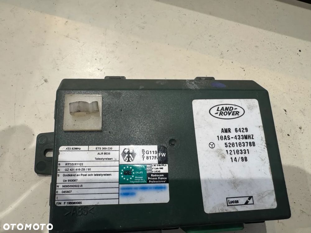 Komputer | Moduł | Sterownik Immobilizer | Land Rover Discovery 2.5 TDI - AMR 6429 - 1
