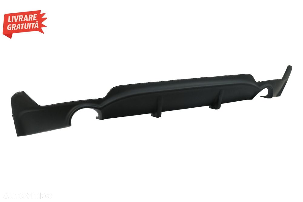Difuzor Bara Spate Cu Evacuare Dubla BMW Seria 4 F32 F33 F36 M Performance Design - livrare gratuita - 4