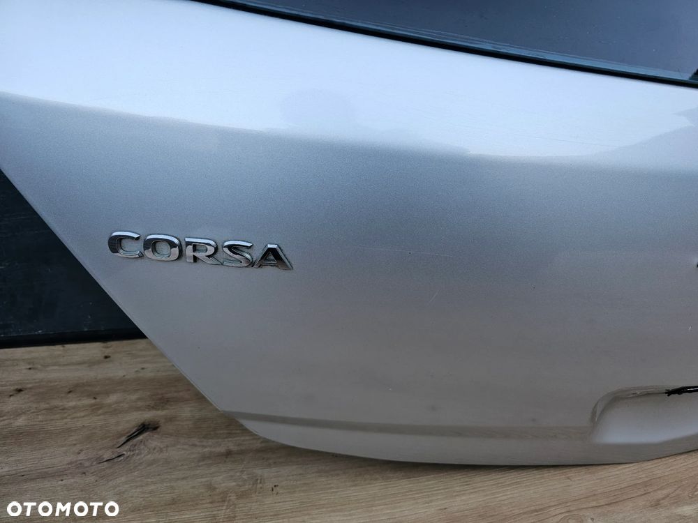 KLAPA BAGAŻNIKA TYŁ OPEL CORSA D 5 DRZWI 5D Z157 - 12