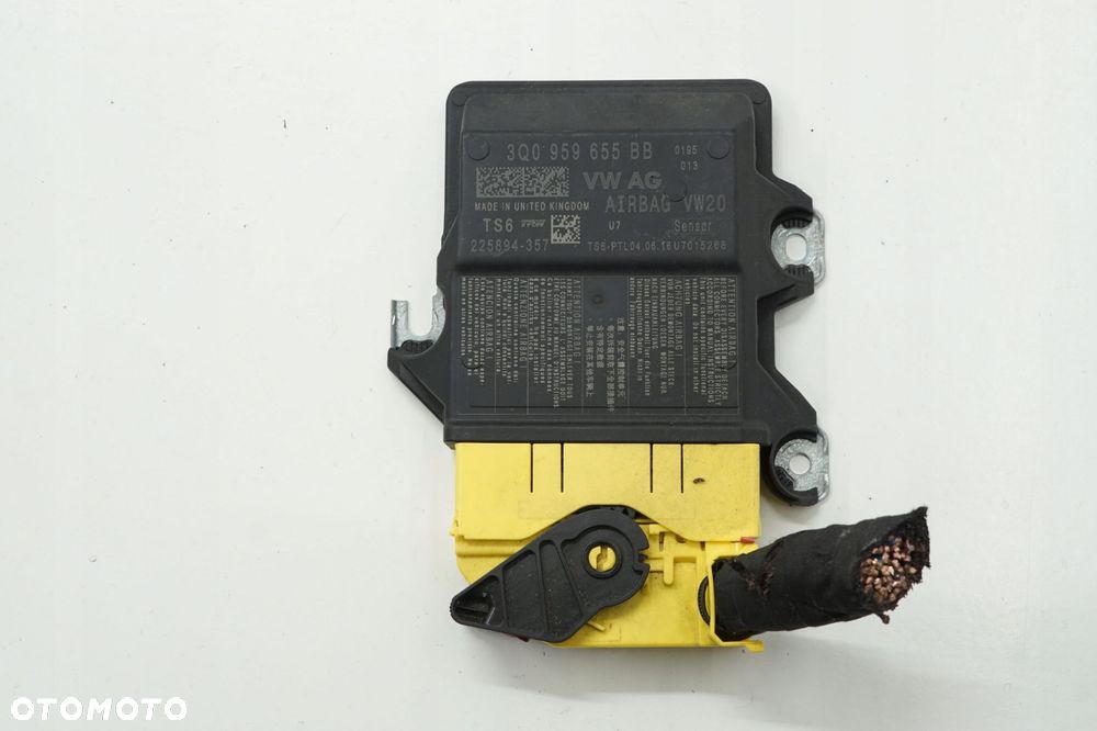 VW PASSAT B8 16R MODUŁ SENSOR AIRBAG 3Q0959655BB - 1