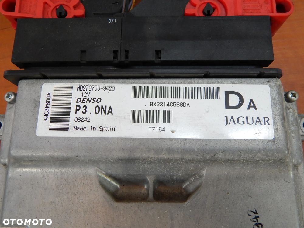 Zestaw startowy komputer stacyjka 3.0 benz Jaguar XF x250 s type 06-15  Łuków części - 3