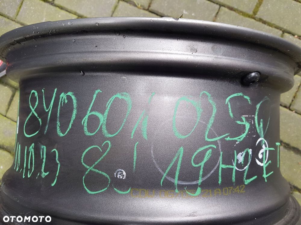 audi a3 rs3 21^ felga aluminiowa 19 cali 8y0601025q - 8