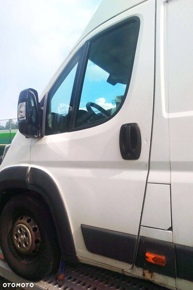 drzwi przód lewe kompletne Białe do Ducato III Lift 14-22r Boxer JUMPER 14-22r,BEZ Lusterka, w komplecie szyby -zamki -klamki -podnosnik szyby w prądzie -tapicerka drzwi -wiązka -listwy - 1