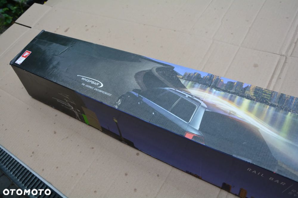 Whispbar Rail czarny (970-1030mm) bagażnik bazowy S56WB - 2