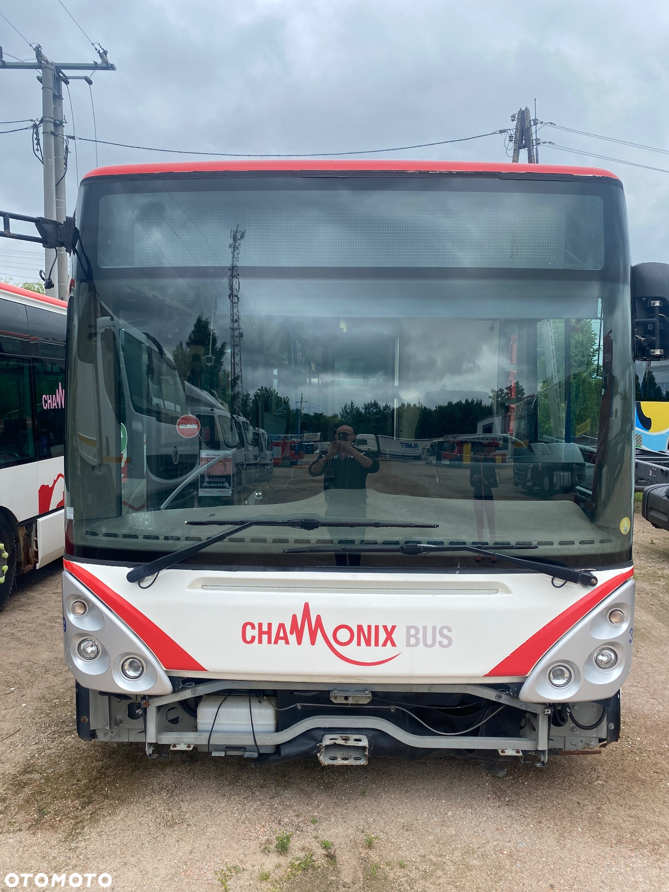 5006176731 5006143111 5801487215 Panel reflektora przedniego lewy IRISBUS 1930121 - 5