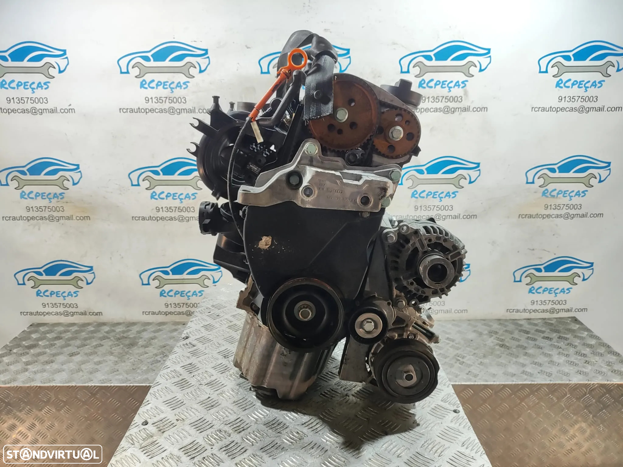 Motor Completo VWAG VW Volkswagen Polo IV 4 9N 1.4i 16v 75cv BKY - 3