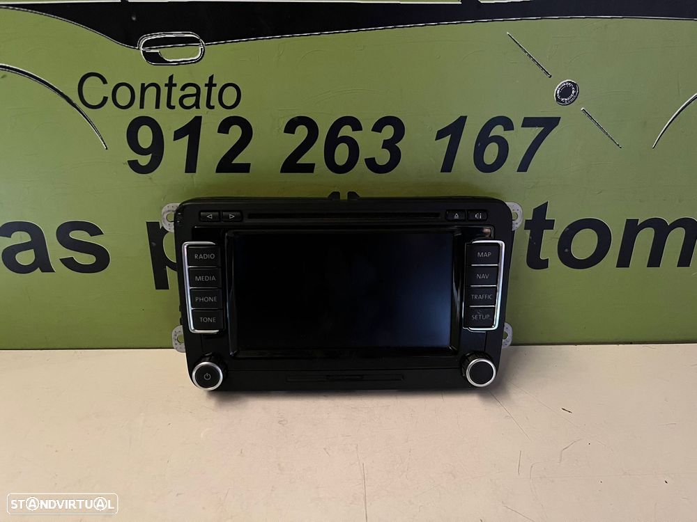Vw Tiguan - ECRA DISPLAY NAVEGAÇÃO RADIO - R162 - 1