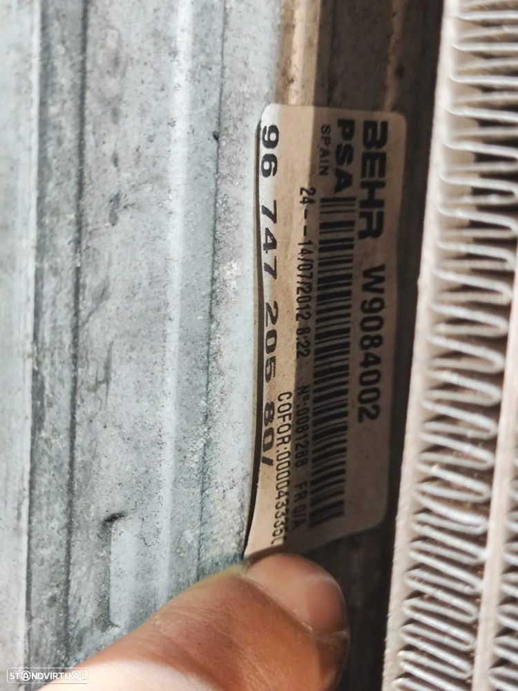 Frente Fibra Completa Citroen DS5 Radiador intercooler Termoventilador - 12