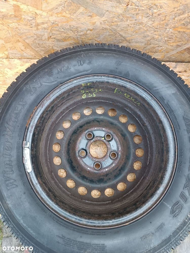 FELGI stalowe  5x120 fi65 4SZTOpony VinterMaxx 215/60R16C 8mm - 8